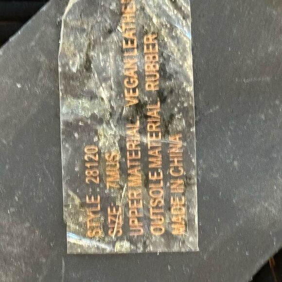 Charlotte Russe Sandals Black Rope Flats Flip Flops Size 7 - Picture 7 of 12